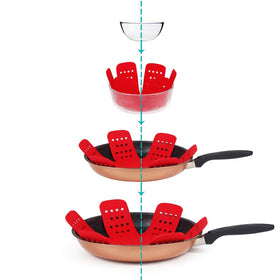 BYKITCHEN thick felt protectors close-up show durable, reusable padding