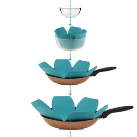 BYKITCHEN thick felt protectors cushion pans and prevent scratches
