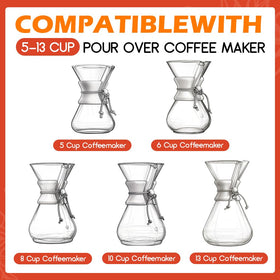 BYKITCHEN versatile filter for coffee and tea