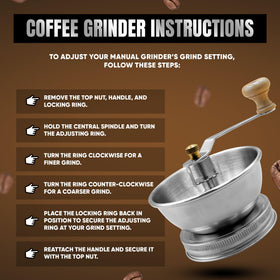 ByteX easy-clean method using rice to refresh ceramic burrs and aromas.