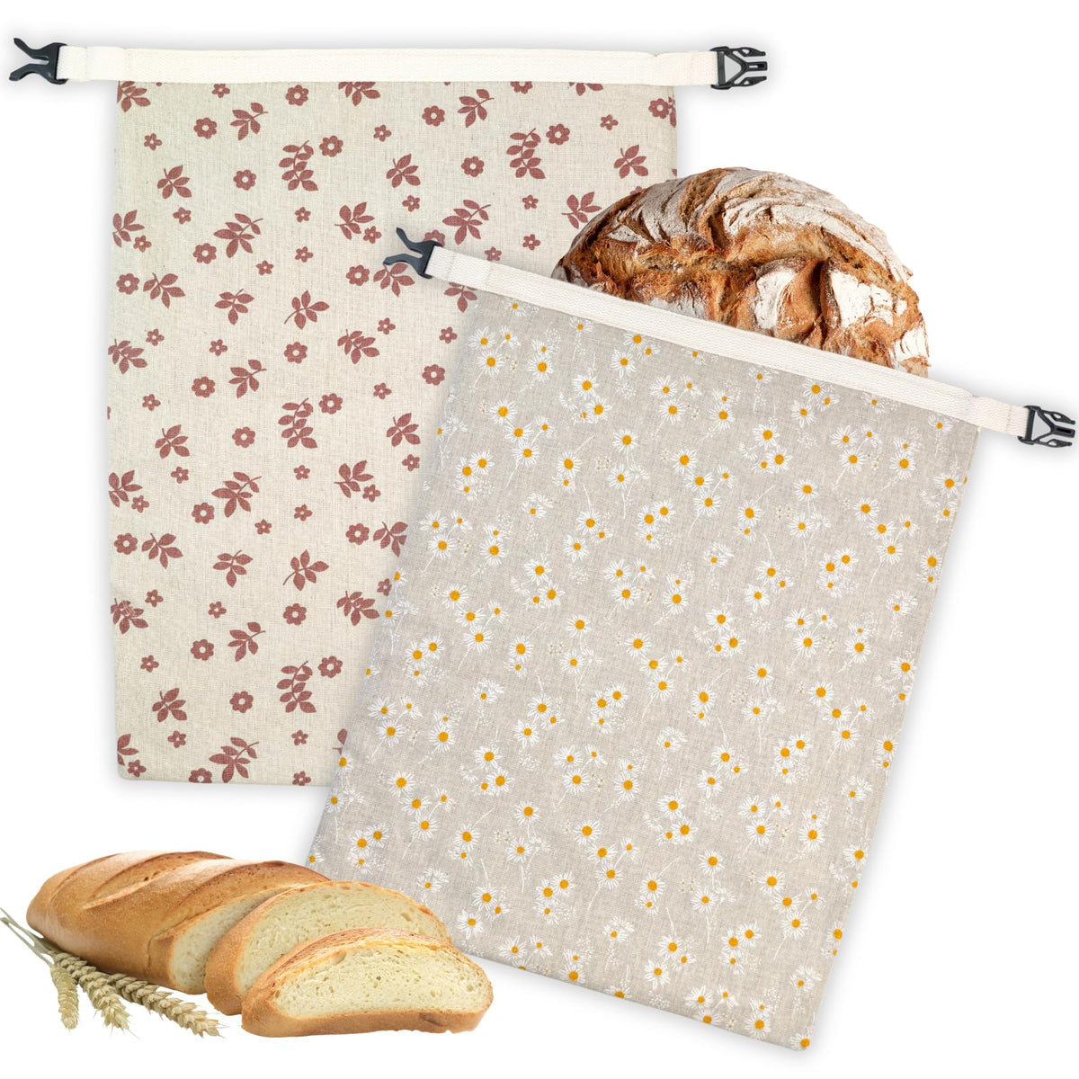 BYTTME beeswax bread bag outer cotton layer for sustainable storage.