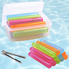 BYTTME ice cubes with lid and bin keep cubes clean for quick chilling.