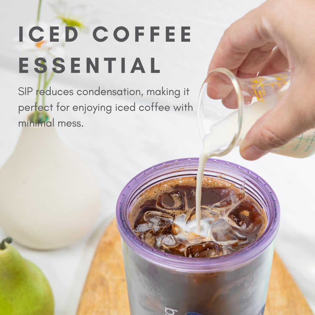 bzyoo SIP 24oz wide-mouth design simplifies filling and cleaning.