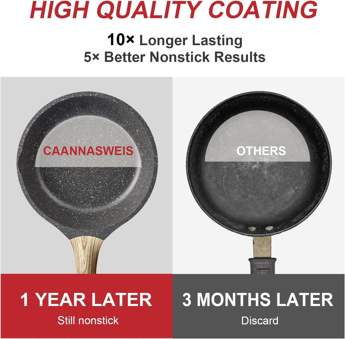 Caannasweis stone cookware design blends rustic style with performance.
