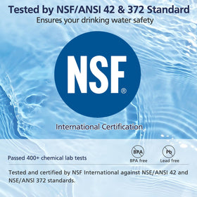 Cabiclean filter with WQA certification for trusted filtration