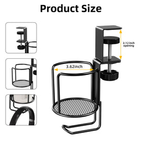 CABTE headphone hanger clip-on securely holds a headset while you game.
