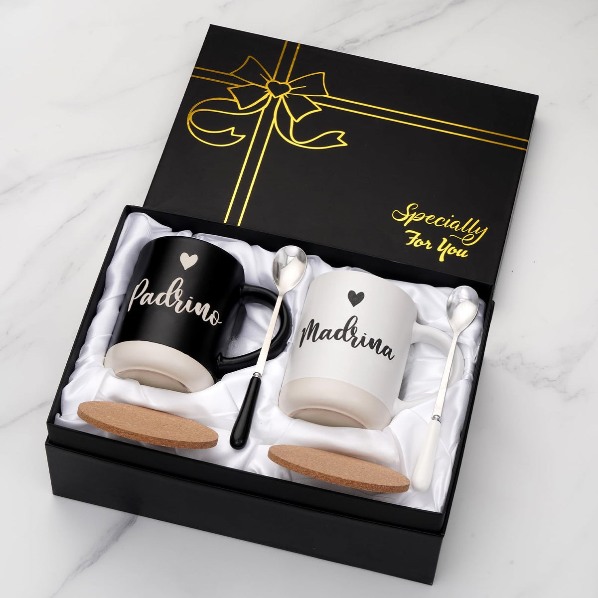 Cabtnca gift box delivers a refined presentation for christenings or anniversaries