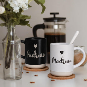 Cabtnca mugs with smooth rim and secure handle enhance sipping comfort