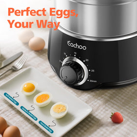 CACHOO compact design fits small kitchens and dorm rooms for easy meal prep.