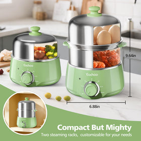 CACHOO dishwasher-safe parts on top rack simplify cleanup.