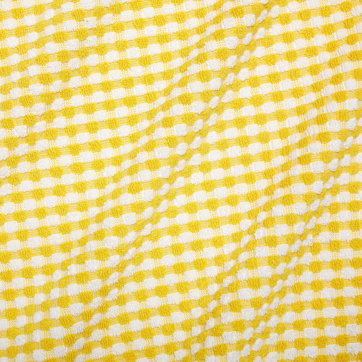 Cackleberry Home 80/20 cotton-poly terrycloth fabric feels soft and absorbent.