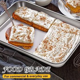 CACOLES baking sheet featuring a nonstick-like surface for easy release of baked goods.