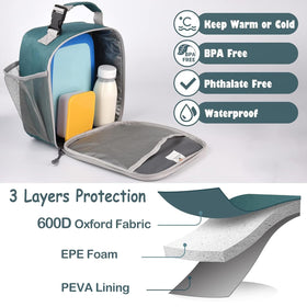 CaCTOUR detachable buckle handle enables quick backpack attachment