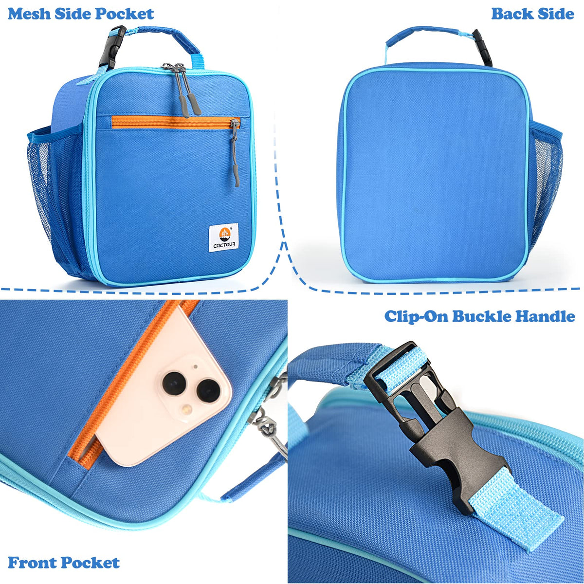 CaCTOUR lunchbox kids in-use during a picnic demonstrates versatile daily use.