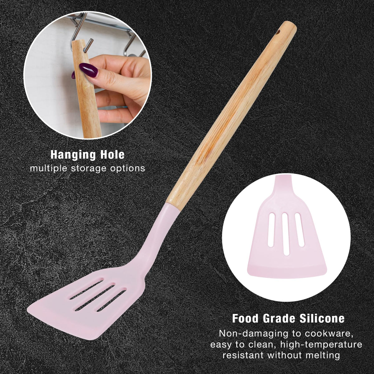 CADABY silicone whisk for smooth sauces and emulsions.