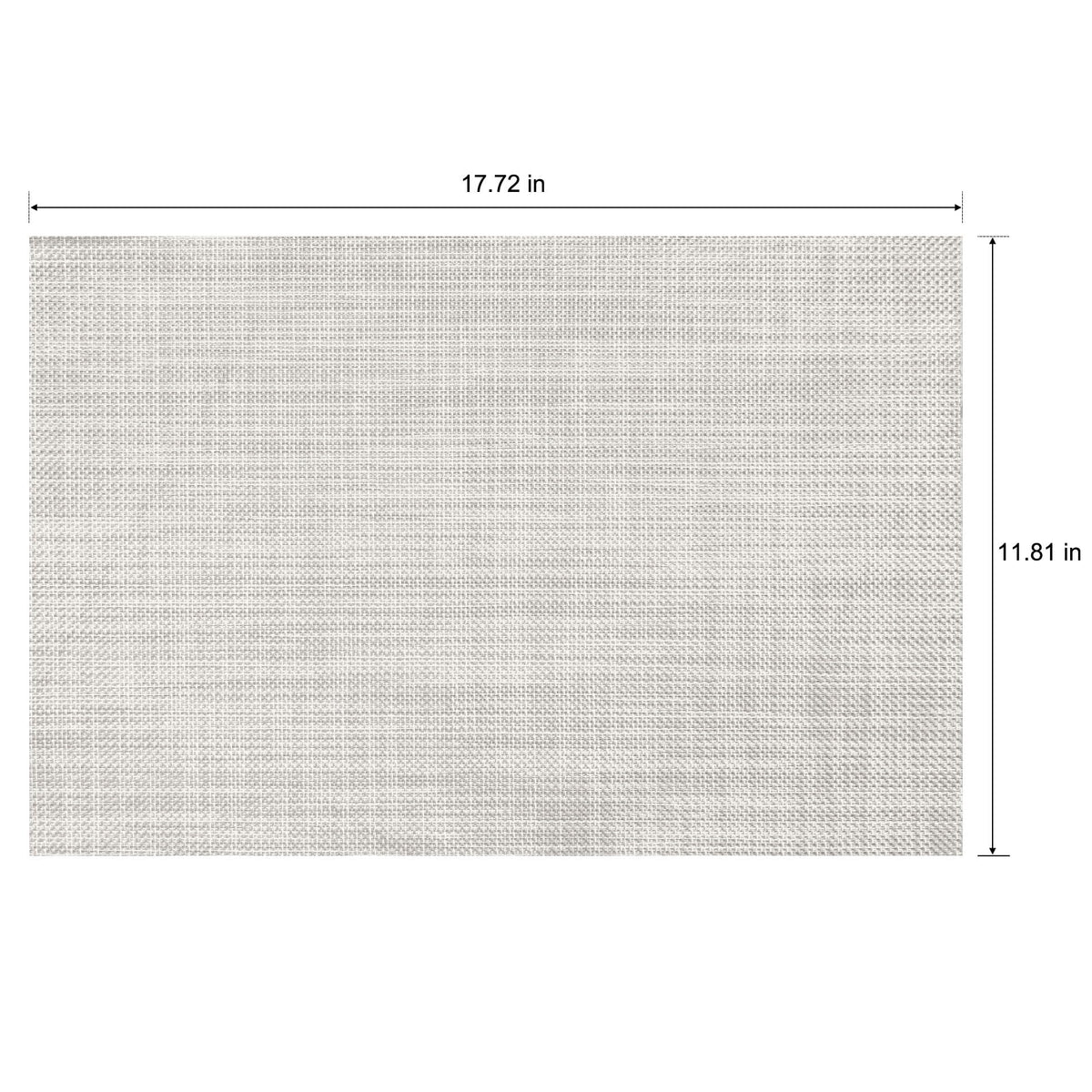 Spills cleaned quickly with CADONO placemats for quick maintenance.