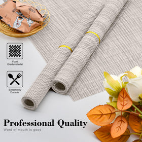 Outdoor CADONO placemats set6 for easy cleanup during al fresco meals.
