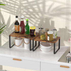 CADUKE cosmetic display stand on desk for vanity organization