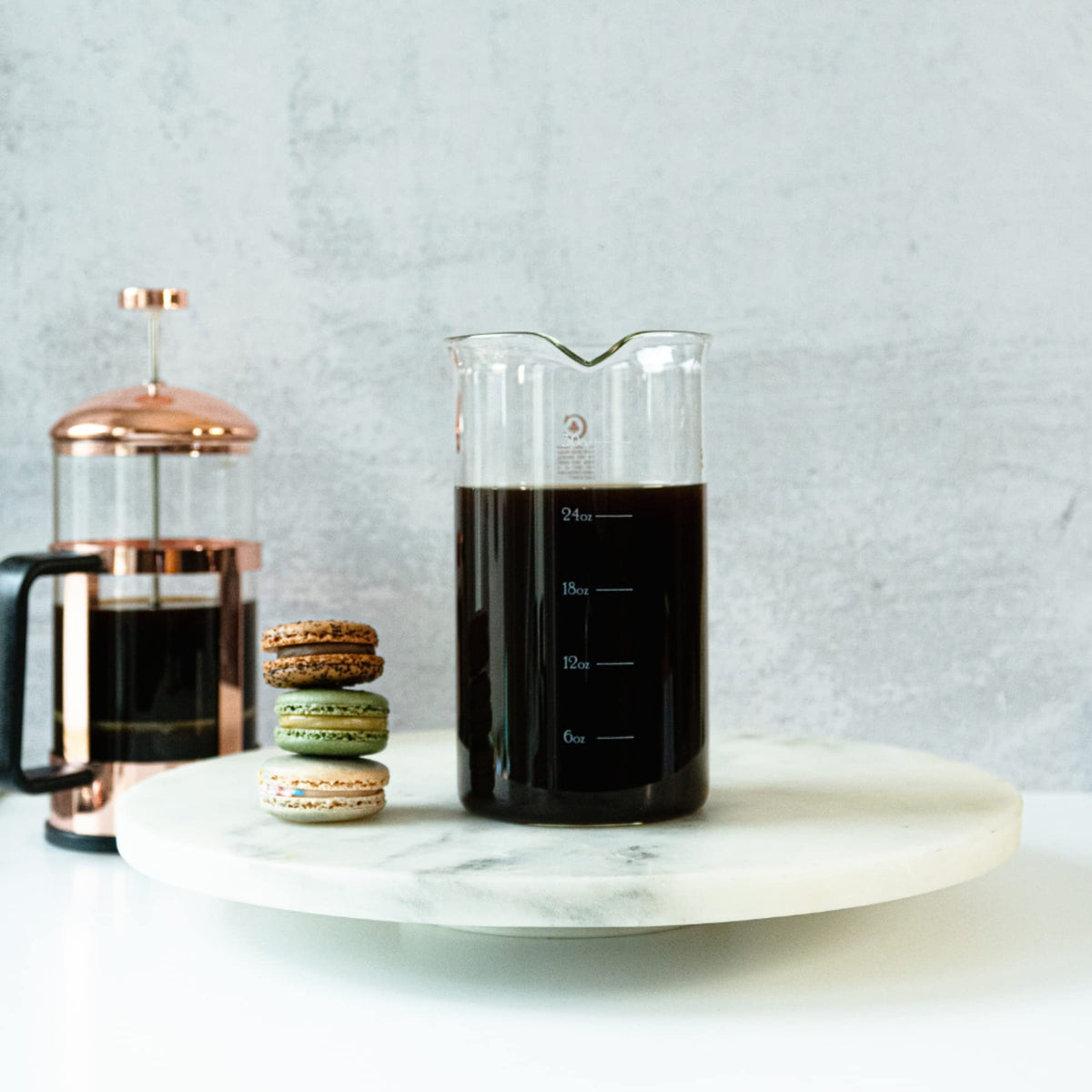 Cafe Crush Club fire-hardened borosilicate glass; sturdy replacement for daily coffee use.