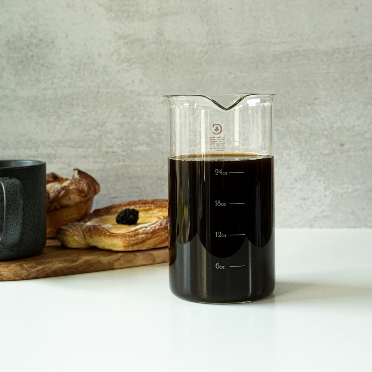 Cafe Crush Club glass is two-point-one-millimeter thick, enhancing durability during use.