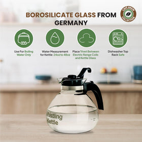 German-made DURAN glass from CAFÉ BREW COLLECTION enhances kitchen aesthetics