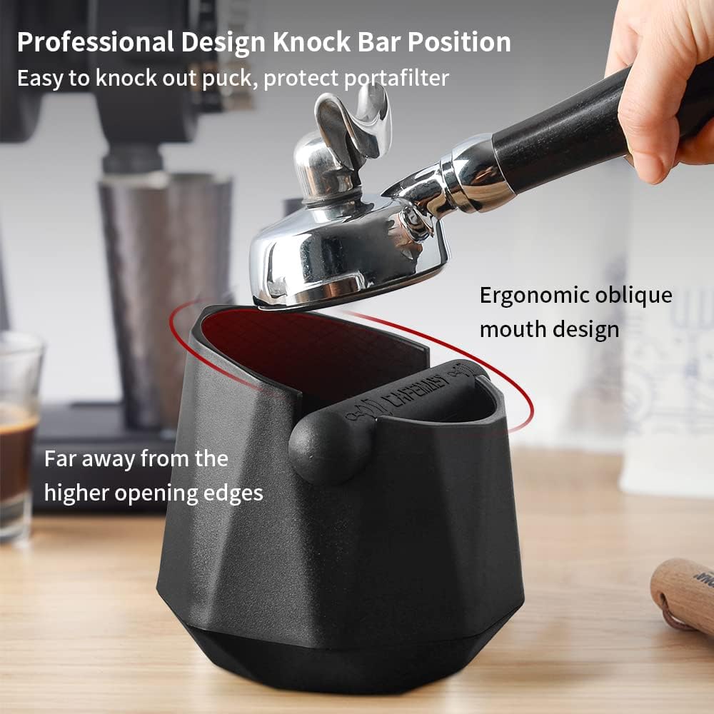CAFEMASY anti-slip base provides stable use on busy counters