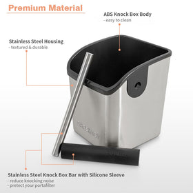 CAFEMASY anti-slip base keeps the unit stable and protects countertops.
