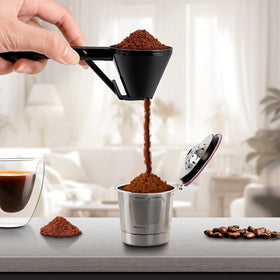 CAFEMASY 10g coffee grounds scoop for consistent portions.