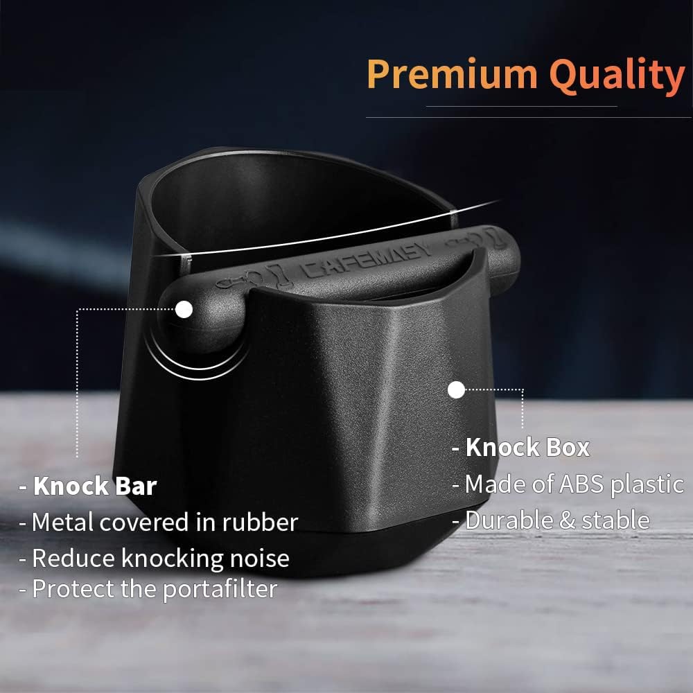 CAFEMASY espresso puck disposal knock box for a tidy workflow