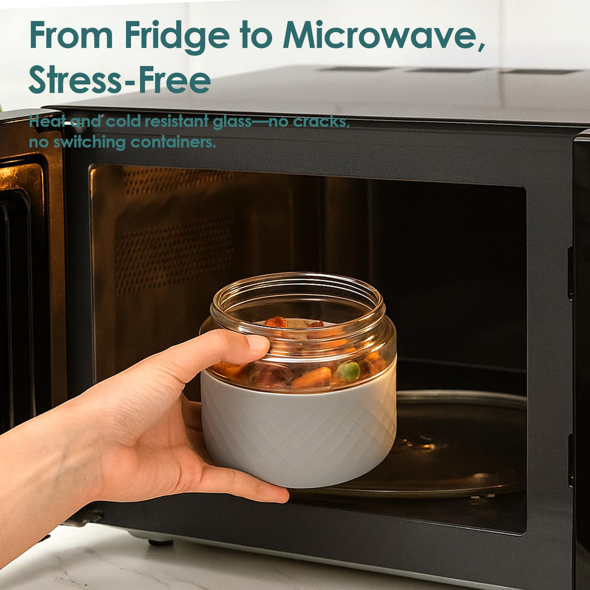Cafezi dishwasher-safe design makes cleanup simple after meal prep.