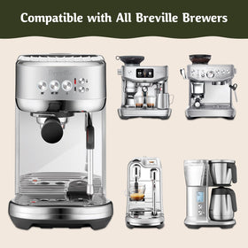Caffe Assaggio Breville Descaler closeup on product label information