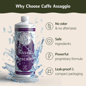 Caffe Assaggio Breville Descaler machine in use during descaling