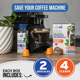 Caffenu interior gleaming after descaling, shows cleaner, efficient machine.