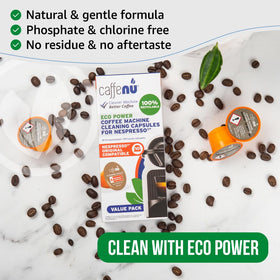 Fast-acting foam cleans in minutes, minimizing downtime