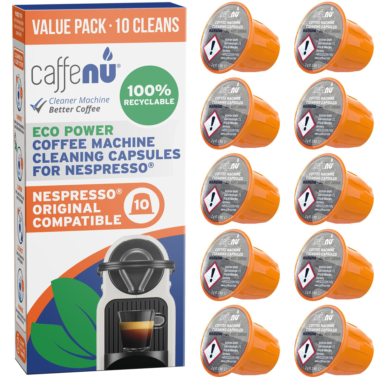 Caffenu Nespresso OriginalLine pods refresh your coffee routine