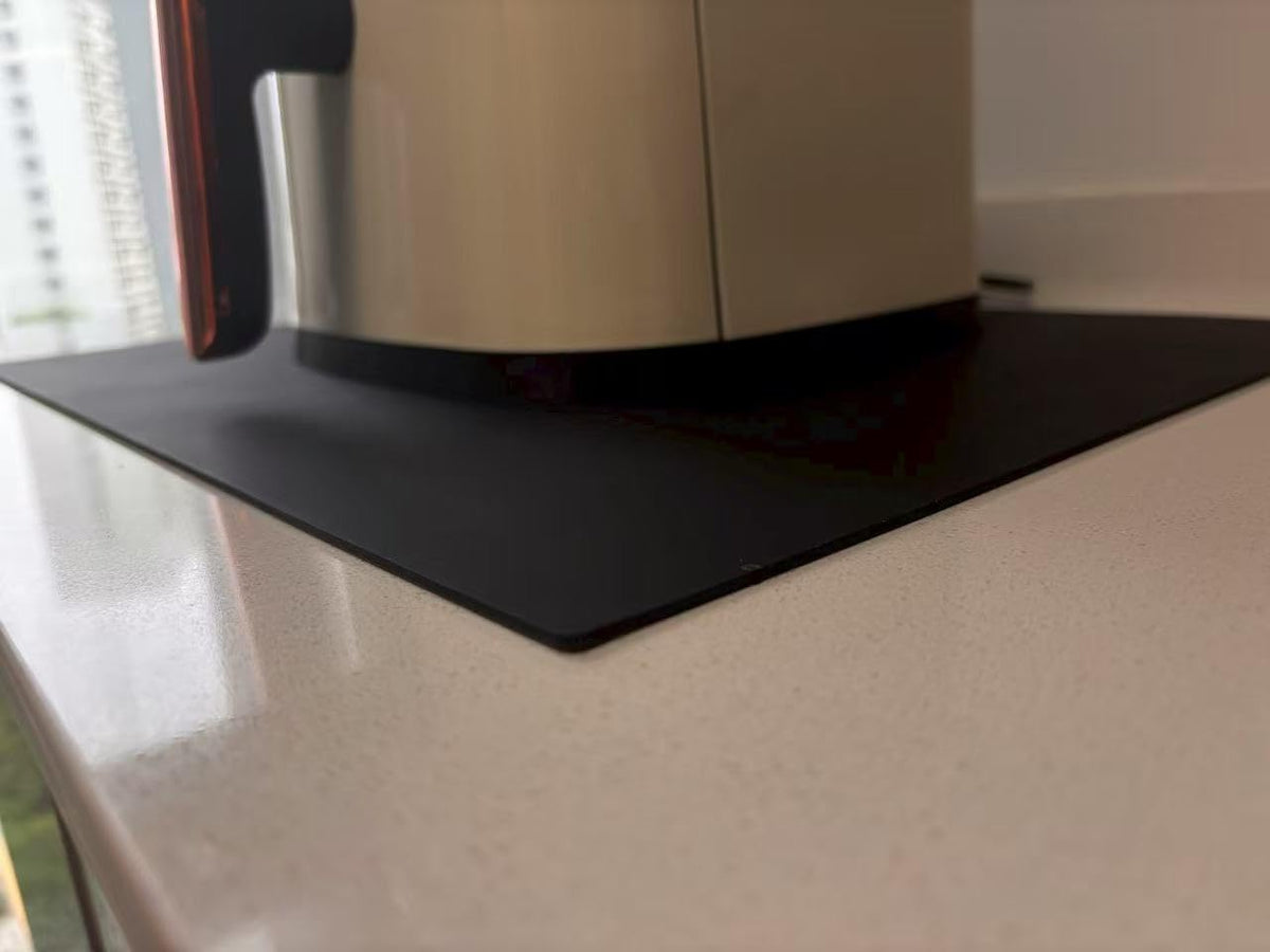 Cafunner non-slip countertop protector keeps surfaces safe during daily tasks.