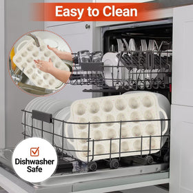 CAKETIME dishwasher safe mini muffin pan for simple cleanup