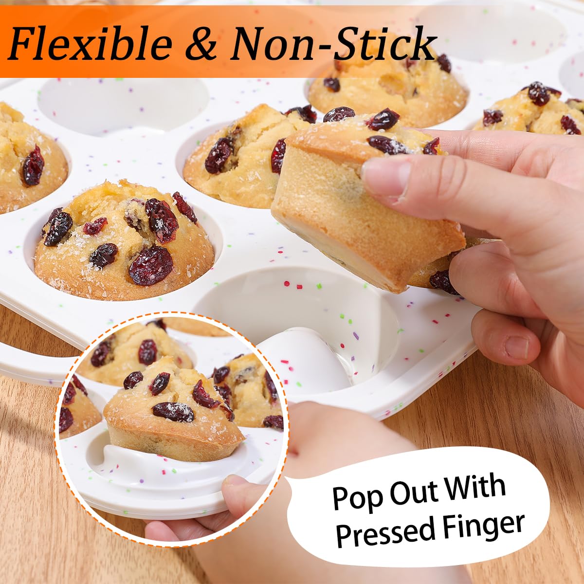 CAKETIME dishwasher-safe pan cleans easily after baking