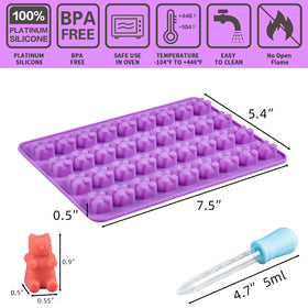 CAKETIME included droppers for clean, accurate filling