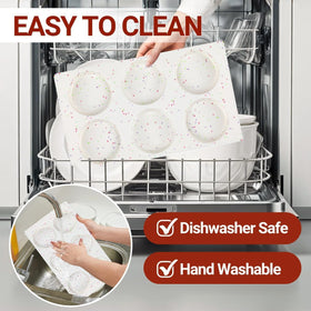 CAKETIME durable dishwasher-safe baking pan ready for cleaning.