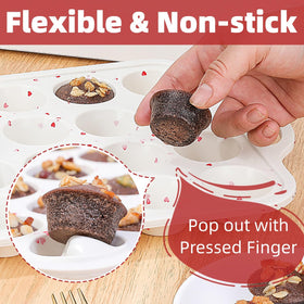CAKETIME egg bite mini muffin pan for versatile bites