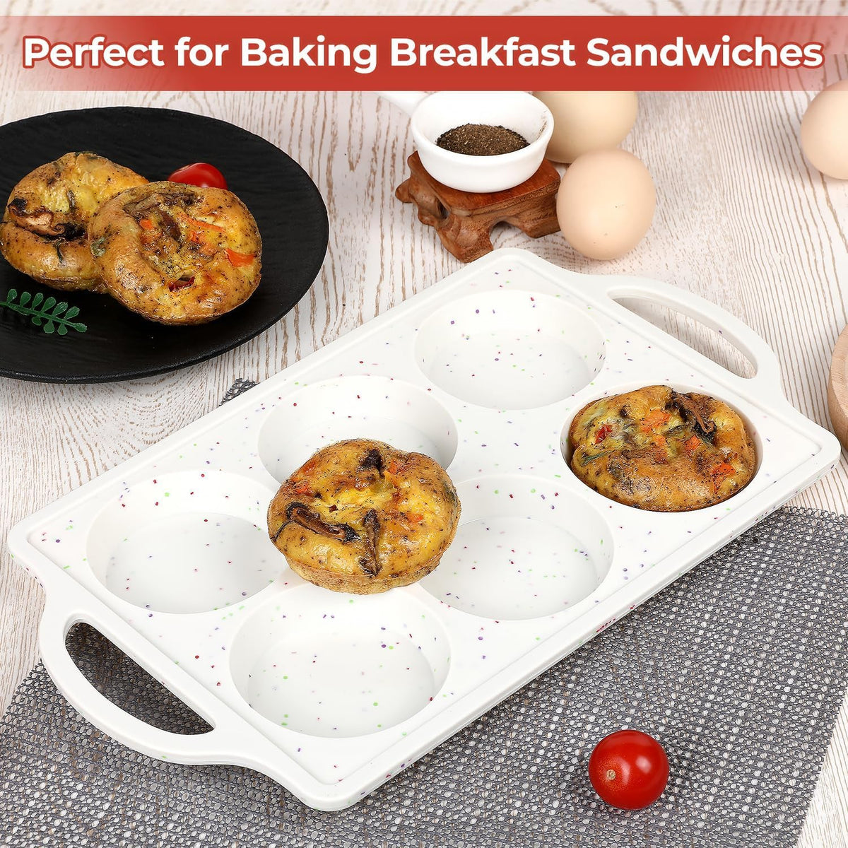 CAKETIME 3-inch molds suited for tarts, breads, and small cakes.
