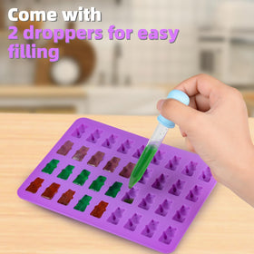 CAKETIME silicone molds flexible release for smooth shapes