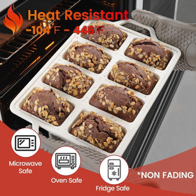 CAKETIME confetti colored pans ideal for breakfast treats and snacks