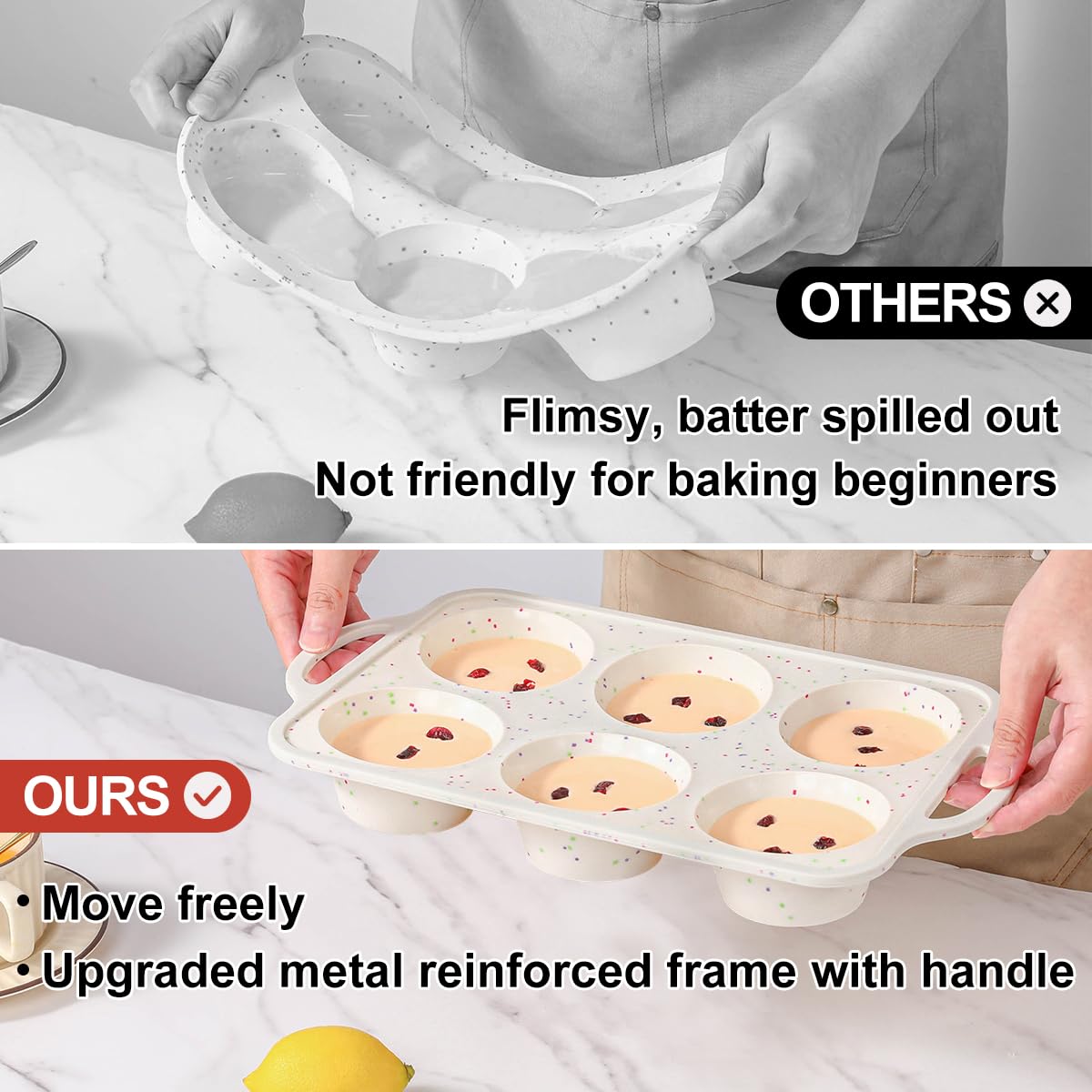 CAKETIME two-pack confetti pans add value for sharing