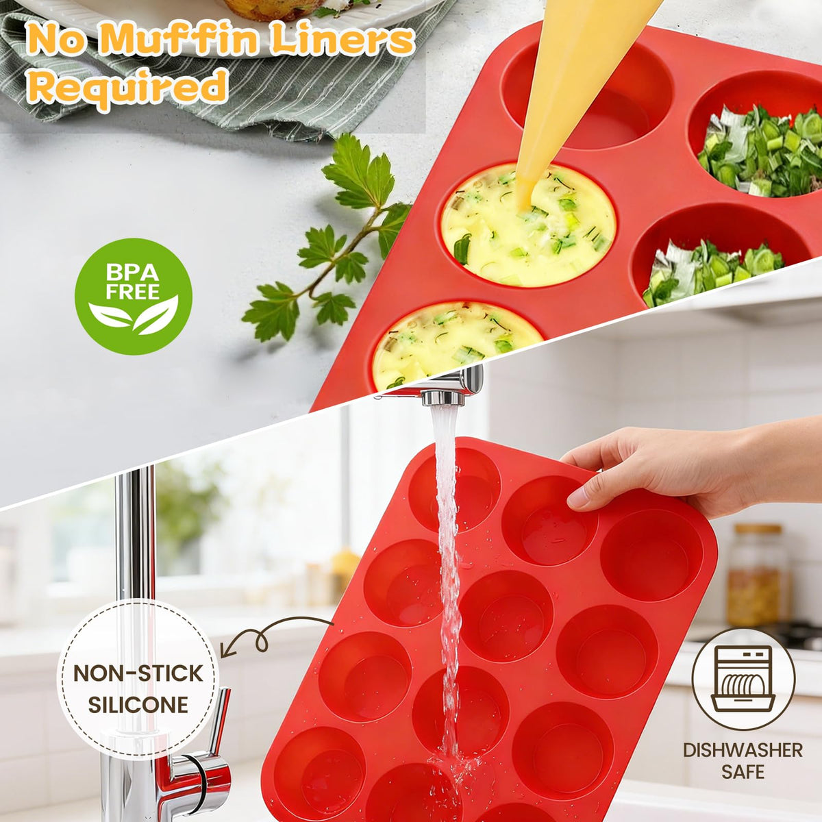 CAKETIME multi-function bakeware for cupcakes muffins and custards.