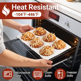 CAKETIME rust-resistant, nonstick bake pan after cleaning shows durability.