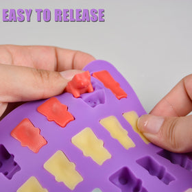 CAKETIME silicone material close-up shows durable nonstick surface