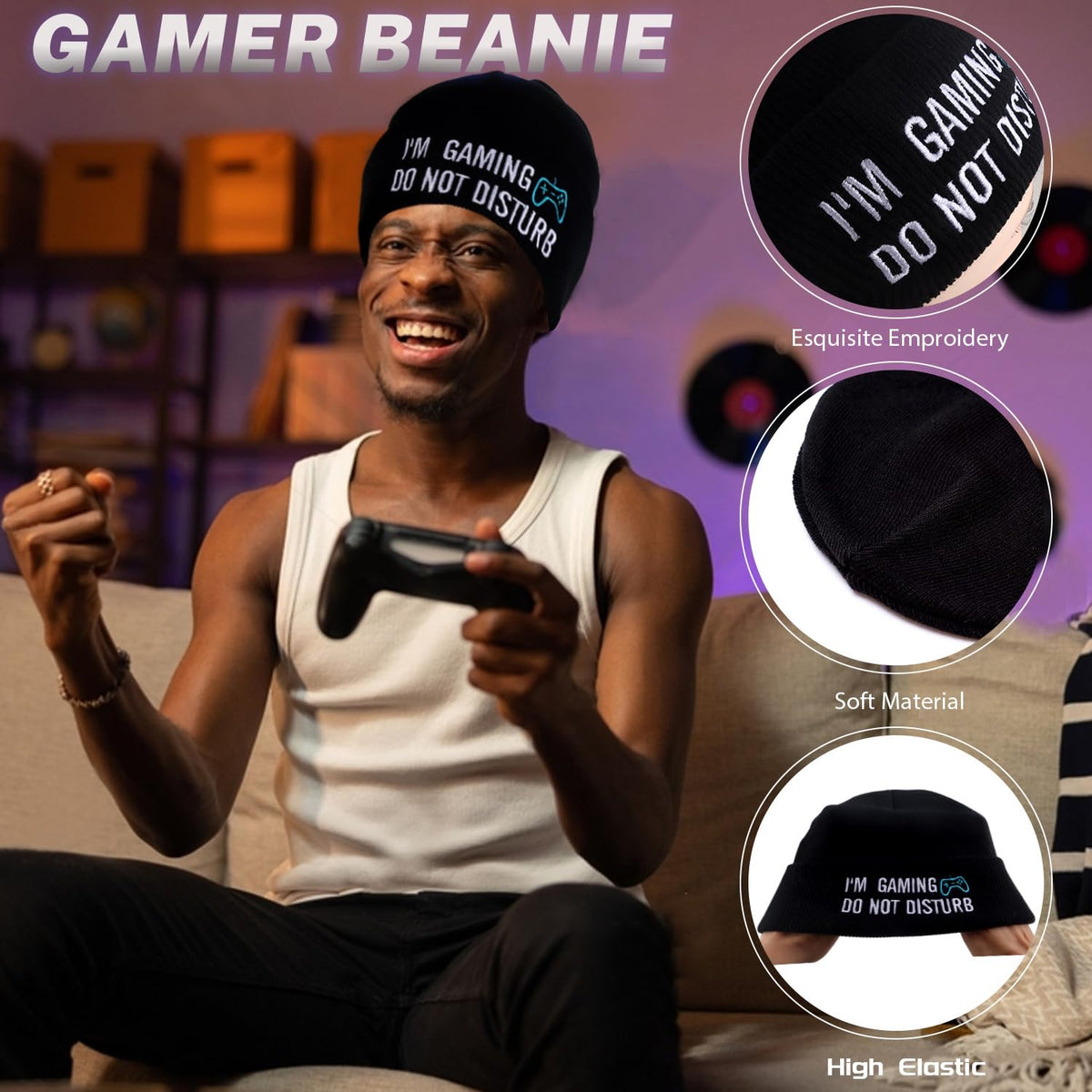 CAKKA gaming socks feature playful print for comfortable wear