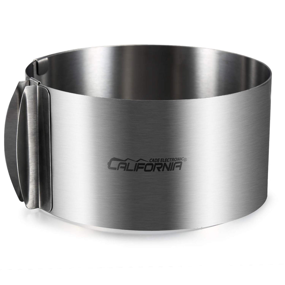 CALIFORNIA CADE ELECTRONIC adjustable cake ring for precise baking